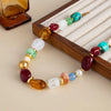 Bohemian Resin Bead Choker Necklace Adjustable - Image 14