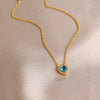 Selling Silver,Pink,Red,Blue Heart-Shaped Necklace,Suitable for European Women's High-Quality Jewelry Gift - Image 19