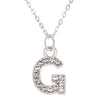Shining A-Z Letter Pendant Charm Necklace 26 Initial Alphabet Name Clavicle Chain Party Valentine's Day Jewelry Gift - Image 21