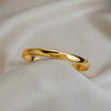 Miia 64MM Minimalist Stainless Steel Metal Smooth Chunky Cuff Open Bracelet Bangle for Women Gold Plated Jewelry - Image 4
