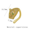 1Pc Geometry Crystal CZ Leaf Clip Earring For Women Without Piercing Punk Vintage Star Ear Cuff Wrap Adjustable Jewelry - Image 33
