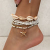 20 Pcs/Set Bohemian Twisted Snake Chain Anklet For Women Summer Beach Vintage Simple Foot Ankle Bracelet On Leg Jewelry Gifts - Image 8