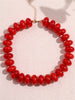 Chunky Resin Bead Necklace in Bright Colors Bohemian Style - Image 8