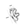 1PC Stainless Steel Thumb Rings Ladies Mens Toe Rings Adjustable Open Band Simple Womens Ring - Image 15