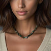Irregular Stone Crystal Necklace Bohemian Spring/Summer Beach Style - Image 5