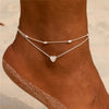 Pearl Anklet Women Ankle Bracelet Beach Imitation Pearl Barefoot Sandal Anklet Chain Foot Jewelry - Image 14