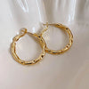 Exaggerated Big Circle Hoop Earrings for Women Statement Jewelry Smooth Circle Earrings Boucles D'oreilles - Image 11