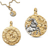 Silver The Twelve Zodiac Signs Cat Flower Earrings Pendant Necklace For Women's Jewelry Birthday Gift - Image 37