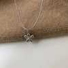 Sweet Cool Flower Star Butterfly Pendant Necklaces for Women Vintage Elegant Snake Chains Necklace Y2K Jewelry - Image 6