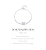 MODIAN 925 Sterling Silver Double Layer Flowers Hearts CZ Romantic Bracelet Luxury Adjustable Chain Link for Women Jewelry