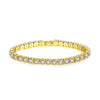 Women's 4mm Zirconia Tennis Bracelet Crystal Charm Thin Chain Wedding Jewelry - Image 7