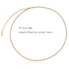Sexy Short Sparking Rainbow Tennis Chain Chocker Necklace With CZ Personality Women Collar Jewellery - Image 7