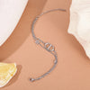 Titanium Steel Double Layer Bracelet with Letter Star Design Simple Elegance Daily Wear Unique Style Hand Jewelry - Image 5