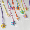 Retro Pastoral Style Floral Necklace All-match Color Contrast Jewelry Women Clavicle Chain Women Girls - Image 7