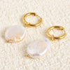 Pearl Dangle Earrings For Women Men Accessories Stainless Steel Hoop Earring Jewelry Piercing Starfish Turtle - Image 31