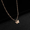 Simple Double Layer Star Moon Charm Necklace Delicate Clavicle Chain Zircon Necklace For Women Jewelry - Image 16