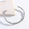 Simple Cross Stainless Steel Bangle Can Open Bracelet For Women Men Gold Color Daily Cuff Jewelry 1PC - Image 10