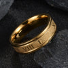 Classic Stainless Steel Roman Digital Men Women Ring Cool Punk Jewelry for Party Gifts - Image 4