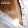 Layered Chains Long Necklace Women Gold Color Link Chain Necklace Pendant Choker Necklace for Women Jewelry - Image 1