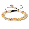 Multicolor Bead Bracelet with Square Spacer Details and Stone-Look Options - Image 9