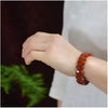 10 x 15 mm Faceted Bead Bracelet with Color Choices - Image 3