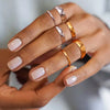 Rings for Stacking Stainless Steel Rings for Woman for Gift Jewelry Size 5 6 7 Jewelry Accessories - Image 3