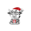 Silver Charm Christmas Santa Claus Reindeer Snowman Winter Bead Pendant Fit Bracelet Bangle Jewelry - Image 40