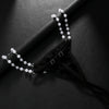 Stonefans Sexy Pearl Panties Body Chain Jewelry For Women Bikini Lingerie Rave Thong Panties G String Gift Club Party