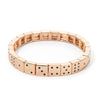 Joldhaf Gold Color Happy Bangle For Women Inlaid Diamond Elastic Bracelets Dice Hand Accessory - Image 16