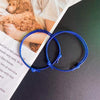 2 pcs colorful Wax Rope Anklet for Men Women Adjust Adjustable Foot Bracelet Gift for Friend - Image 2