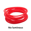 10pcs Black Silicone Bracelets Punk Rock Rubber Band Hip Hop Wristbands Elastic Hairbands Ponytail Scrunchie Bangle Accessories - Image 13