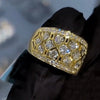 Women Wedding Rings Full with Bling Bling Cubic Zircon Engagement Party Statement Accessories for Female Jewelry - Image 5