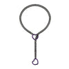 Heart O-ring Slip Chain For Women Punk Rock Necklace Stainless Steel Cuban Long Necklace Simple Adjustable Y-Necklace - Image 9