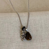 Spotted Tiger Eye Stone Irregular Pendant Necklace for Women Long Chain Girls Charm Aesthetic Jewelry Accessories - Image 7