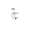 Cubic Zirconia Long Tassel Drop Earrings For Women Star Moon Chain Pendant Piercing Earring Korean Jewelry - Image 12