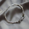 Silver Bracelet Bangle Vintage Open Lock Geometric Punk For Woman Girl Jewelry Gift - Image 6