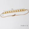 Adjustable Multicolor Heart Bead Bracelet with Woven Pattern - Image 6