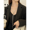 Long Snake-Chain Sweater Necklace in Two Styles - Image 30