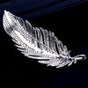 Suyu Copper Micro Inlaid Cubic Zirconia Feather Brooch Women Wedding Jewelry Gift Clothing Accessories - Image 6