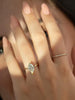 Silver Simple Classic Marquise Zircon Ring For Women Engagement Wedding Jewelry - Image 3