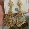 Zircons Marquise Cluster Flower Shape Cubic Zirconia Long Dangle Drop Earrings for Brides Wedding Party Jewelry - Image 10