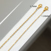 Chain Necklace Stainless Steel Gold Color Pendants Short Long Statement Women Gift Stainless Steel Jewelry - Image 6