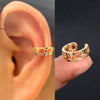 Cubic Zirconia Ear Cuff Clip On No Piercing Wrap Earring - Image 25
