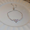Wave Geometry Adjustable Bracelet Bangle Rhinestone Crystal Bracelets Women Wedding Wristband Jewelry - Image 11