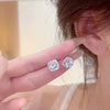 Light Imitation Pearl Stud Earrings Sweet Heart-shaped Ear Stud For Women Party Wedding Brid Jewelry Gift K - Image 30