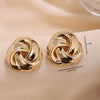 Spiral Drop Earrings with Two Size Options - Image 5