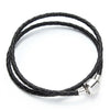 1 Strand Double layer Braided Leather Bracelet Charm Bracelets For Women Men Jewelry Festival Gift Christmas Gift - Image 9