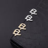 Hip Hop Ice Out Xo Square Huggie Earrings Cubic Zirconia Earrings Jewelry Gifts for Men and Women - Image 2