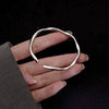 Silver Bracelet Bangle Vintage Open Lock Geometric Punk For Woman Girl Jewelry Gift - Image 7
