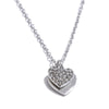 Valentine's Day Gift Inlaid Zirconia Double-Layer Heart Love Pendant Necklace 316L Stainless Steel Romantic Charm Jewelry - Image 8